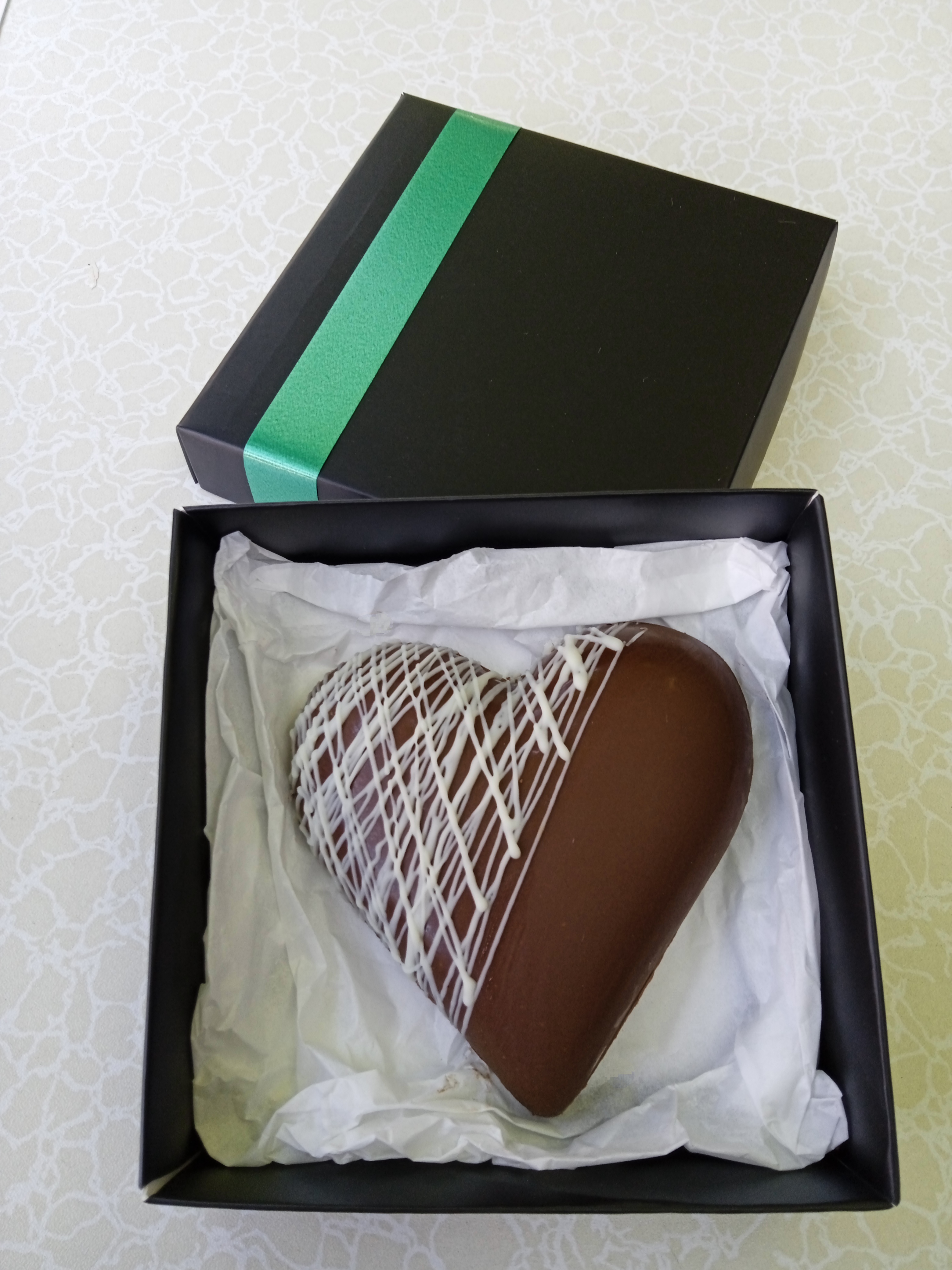 Corazón de Chocolate Extra Grande - Imagen 1